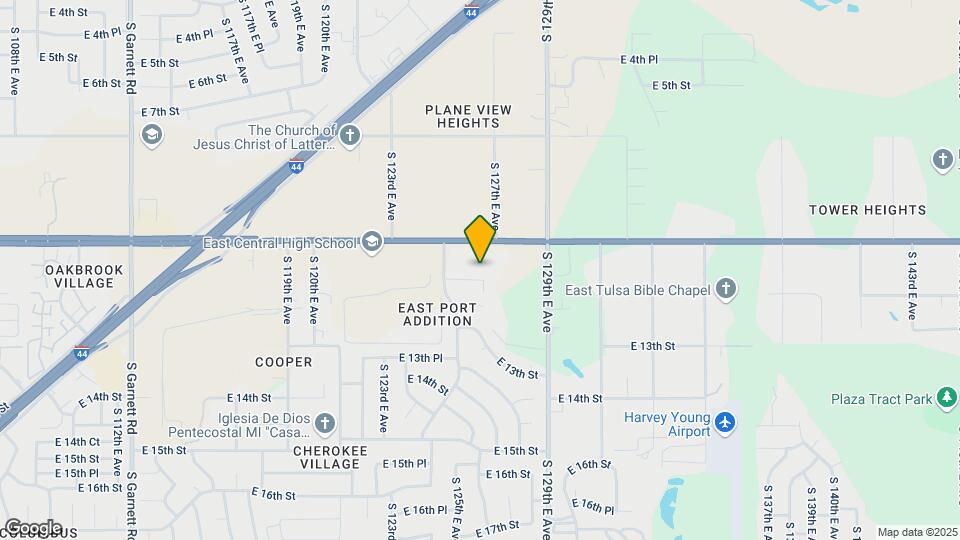 12431 E 11th Ct Map and Location Details
