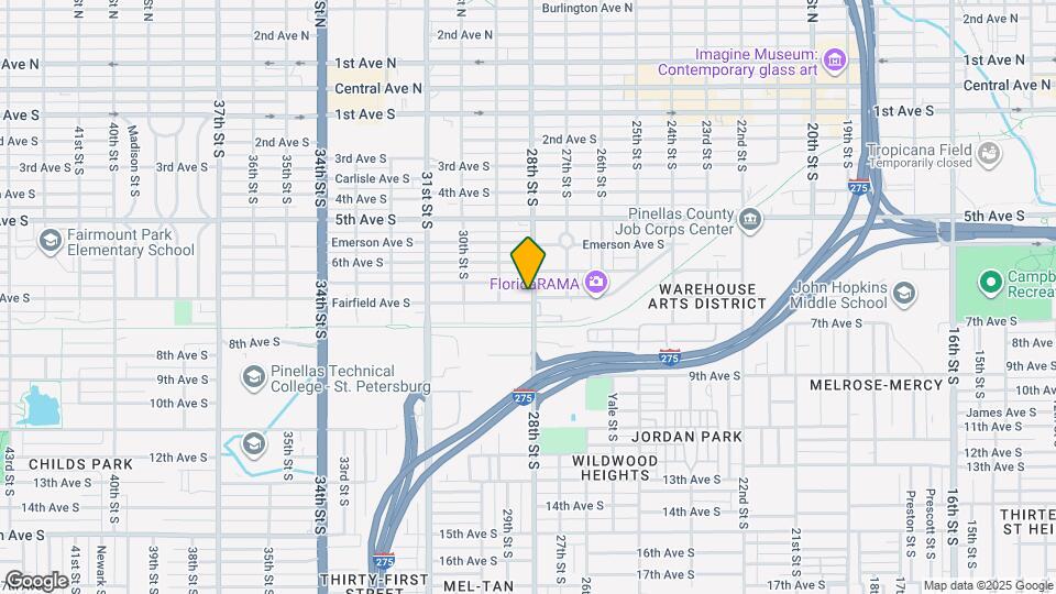 655 28th St S Map and Location Details