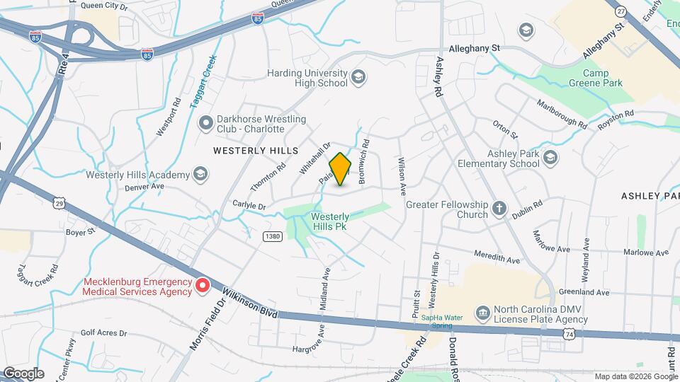 3930 Carlyle Dr Map and Location Details