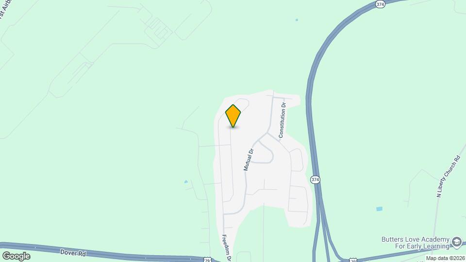 1304 Freedom Dr Map and Location Details