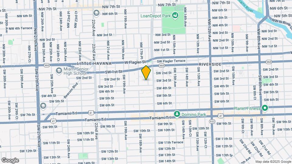 230 SW 17th Ct Map and Location Details