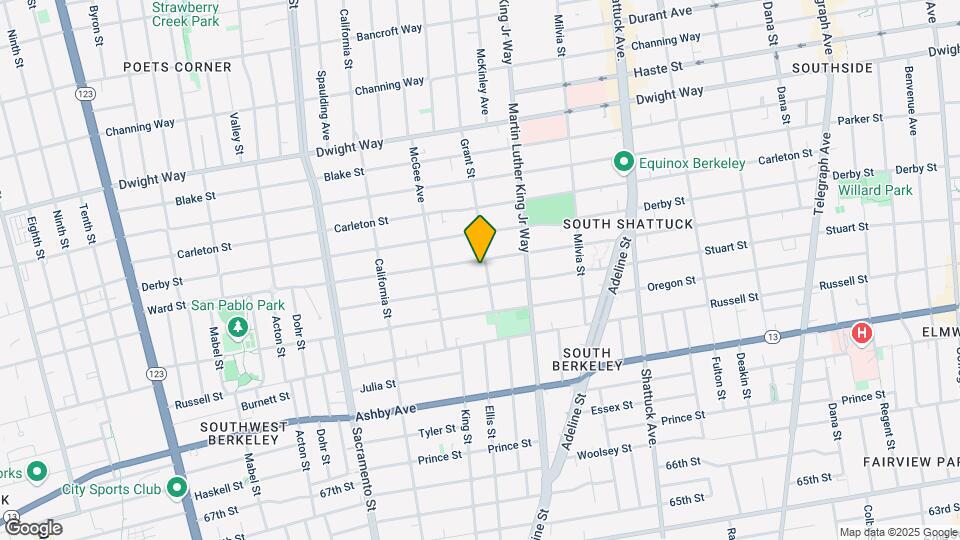 2736 Grant St Map and Location Details