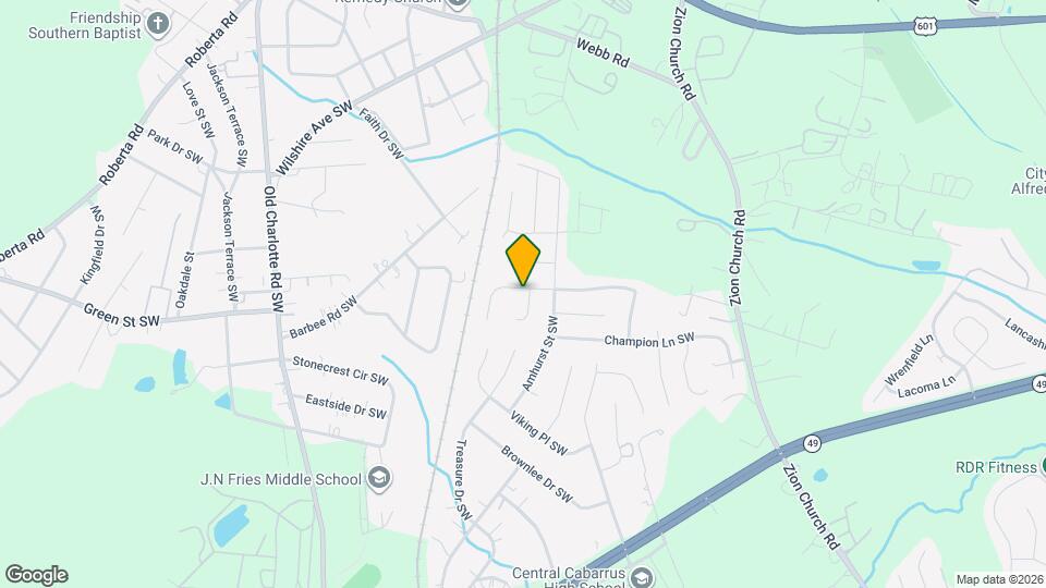 436 1st Turn Ct SW Map and Location Details