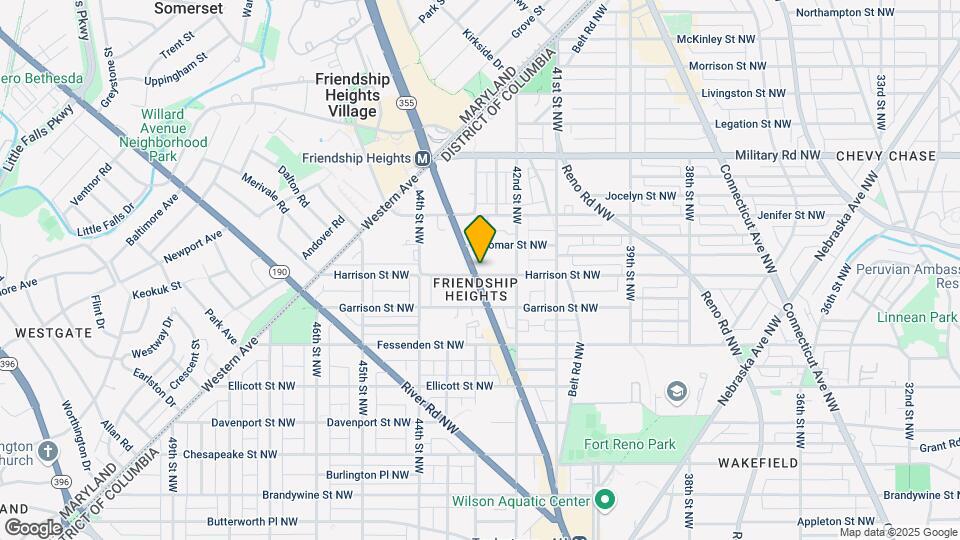 5201b Wisconsin Ave-Unit -Unit 301 Map and Location Details