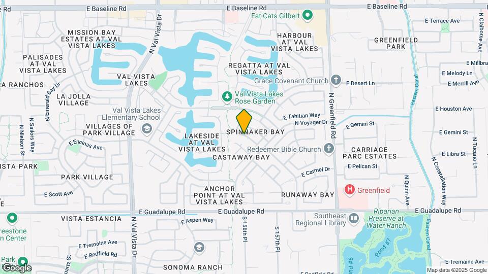 2125 E Nantuckett Dr Map and Location Details