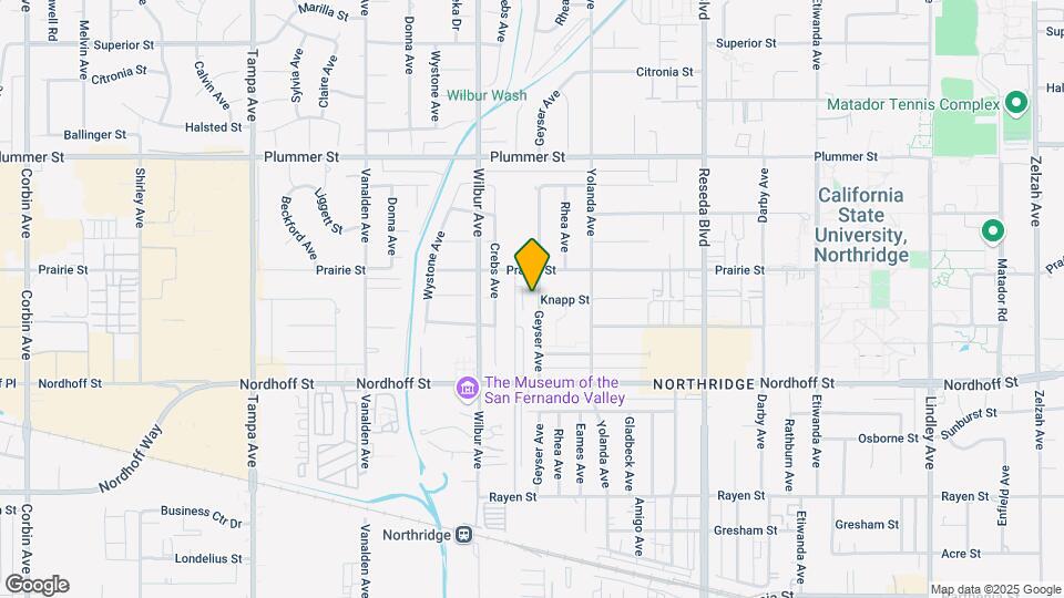 9233 Geyser Ave Map and Location Details