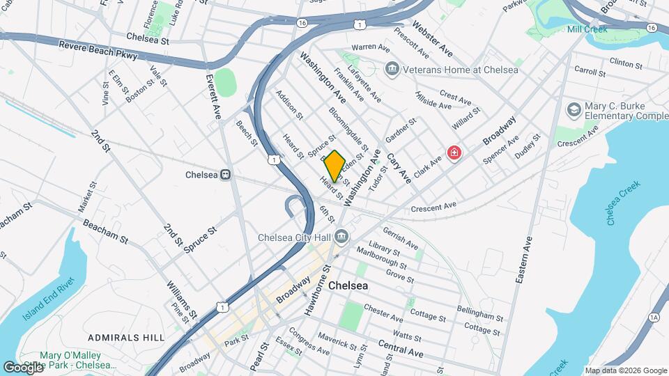 1 Heard St Map and Location Details