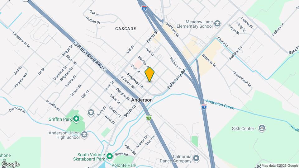 2820 East St Map and Location Details