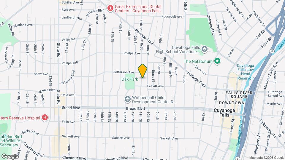 2239 11th St Map and Location Details