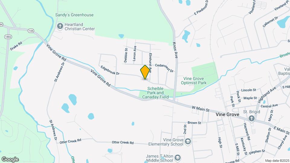 806 Edgebrook Dr Map and Location Details