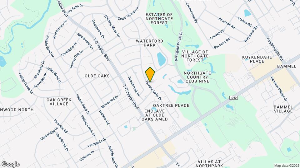 15010 Terrace Oaks Dr Map and Location Details
