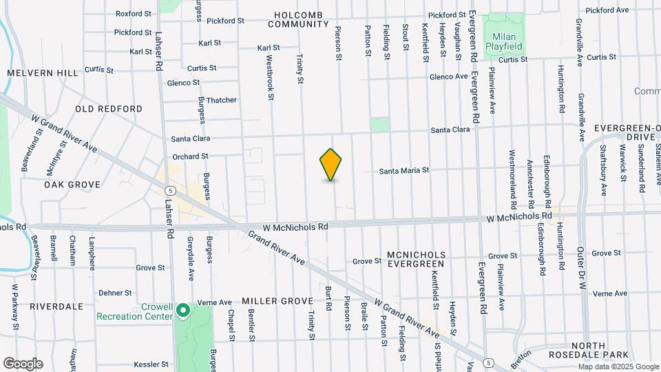 17223 Pierson St-Unit -Unit 2 Map and Location Details