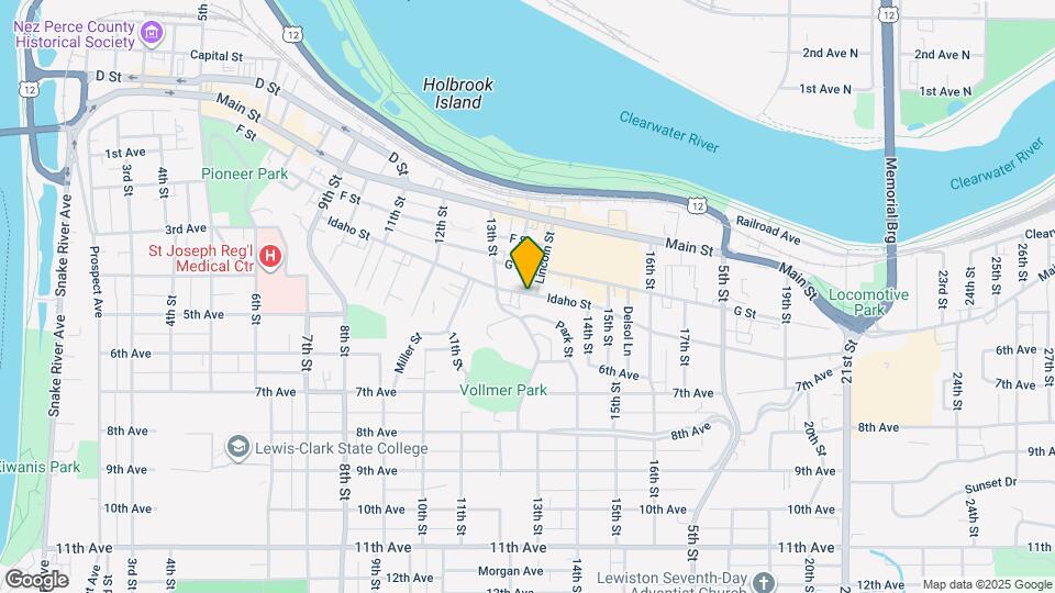 Soda Springs Vista Apartments Map and Location Details