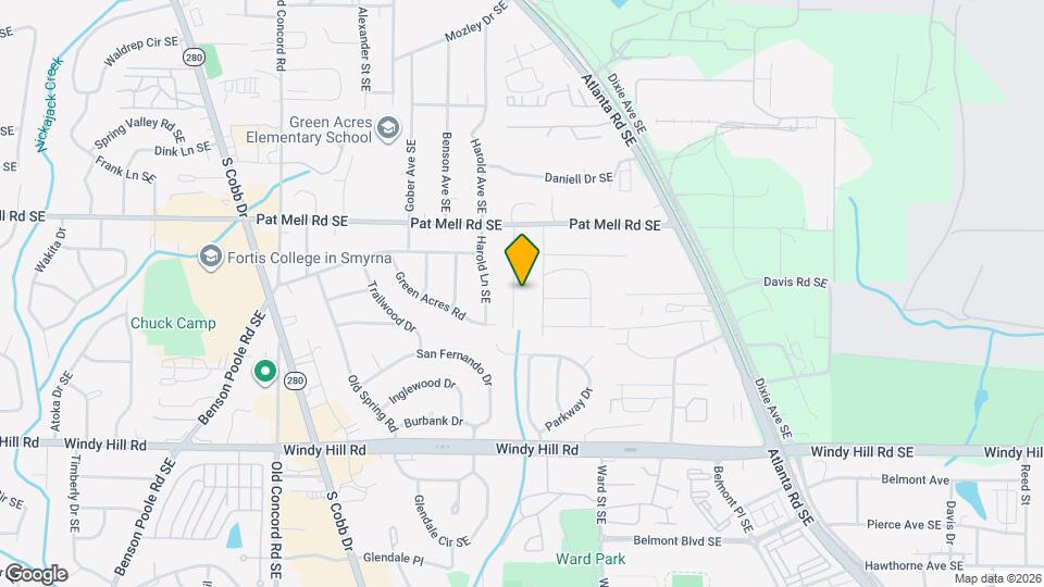 2131-2133 Valley Oaks Dr SE Map and Location Details