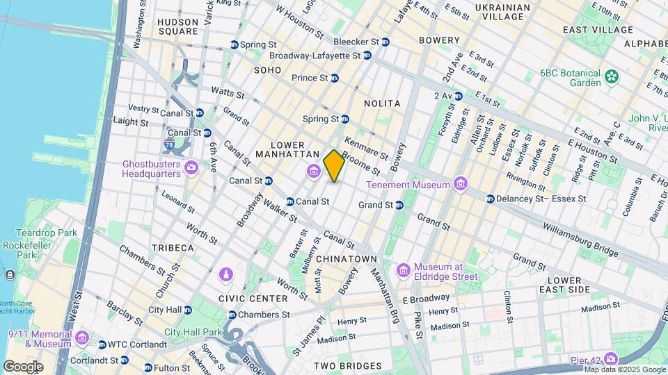 145-147 Mulberry St Mapa y Detalles de la Ubicación
