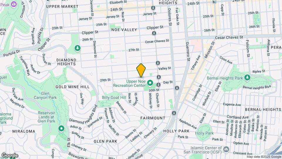 407 29th St Map and Location Details