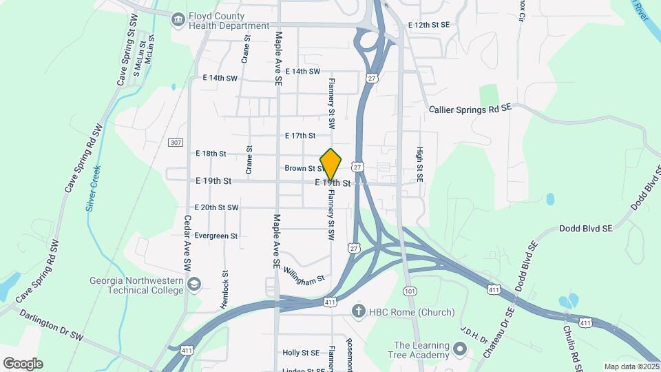 1900 Flannery St SW, Unit Apt B Map and Location Details