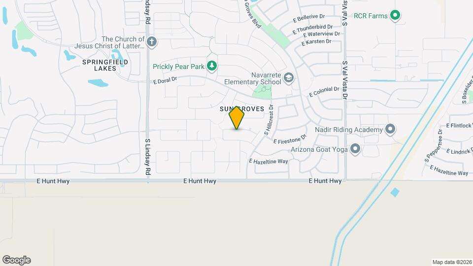 4455 E Peach Tree Dr Map and Location Details