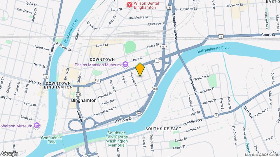 25 Stuyvesant St, Unit Apt 2R Mapa y Detalles de la Ubicación