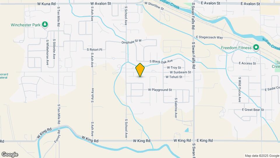 749 W Backpack Ln Map and Location Details