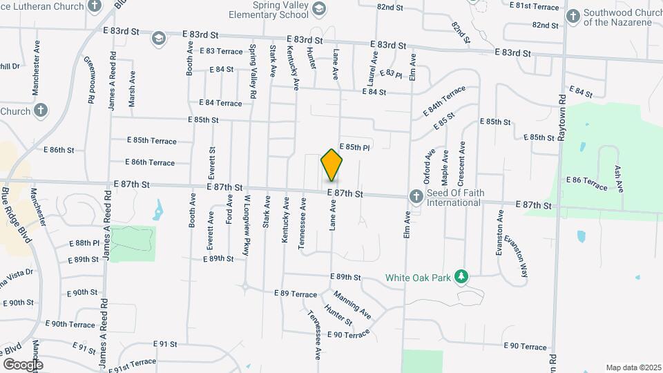 8634 Lane Ave Map and Location Details