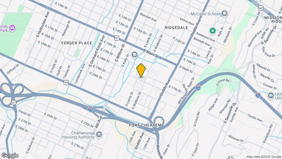 2347 E 18th St Mapa y Detalles de la Ubicación