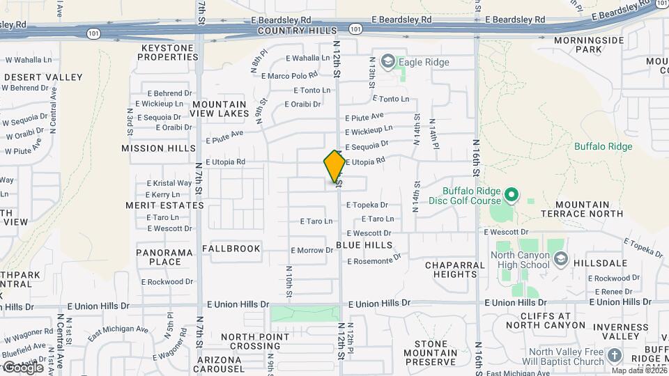 1130 E Kerry Ln, Unit 9 Mapa y Detalles de la Ubicación