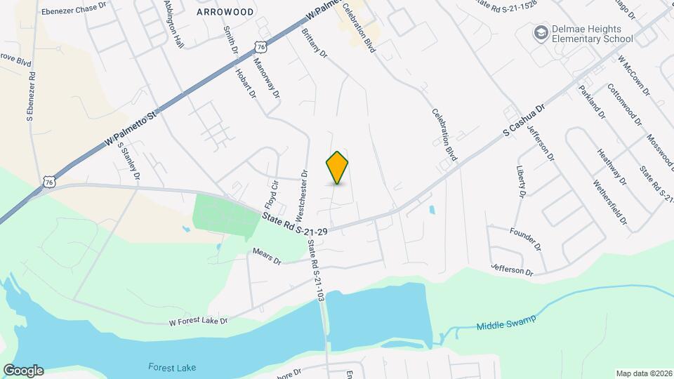 1454 Golf Terrace Blvd Map and Location Details