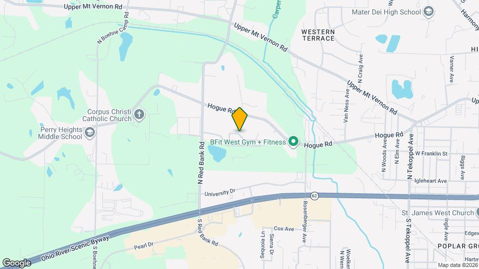 4813 Rolling Ridge Dr Map and Location Details