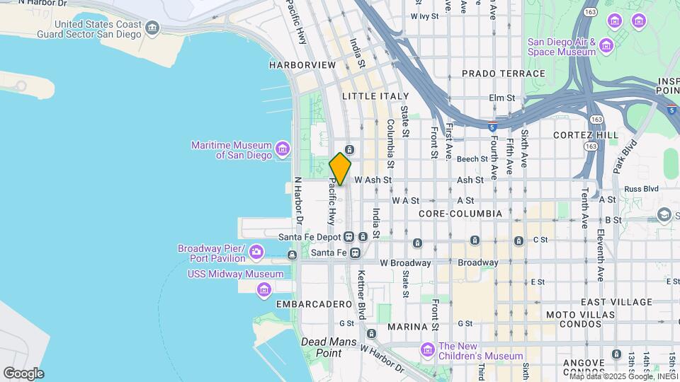 1325 Pacific Hwy-Unit -1304 Map and Location Details