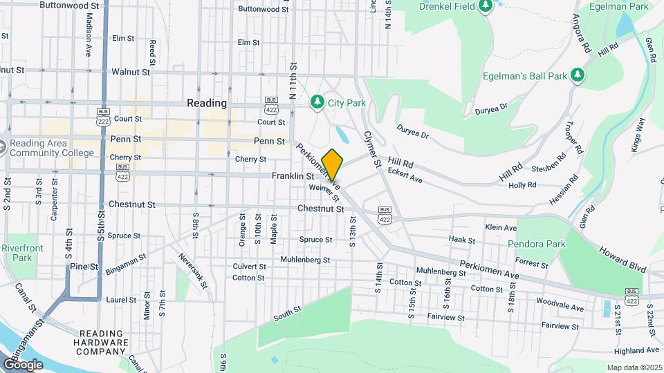 1220 Perkiomen Ave Map and Location Details
