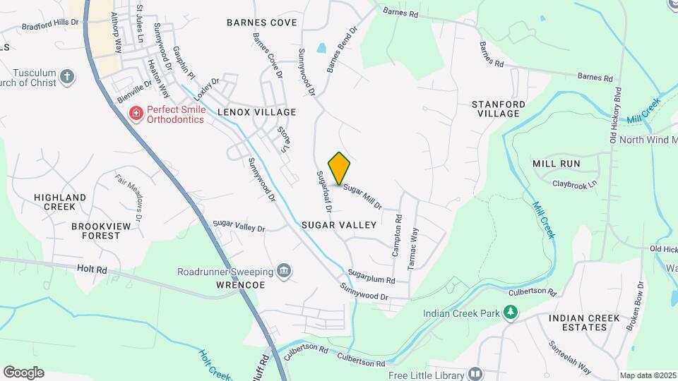 661 Sugar Mill Dr Mapa y Detalles de la Ubicación