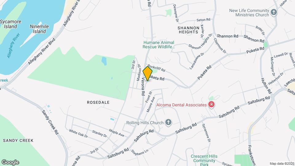 5716 Brinley Dr Map and Location Details