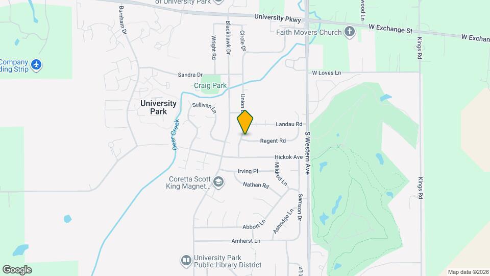 548 Regent Rd Map and Location Details