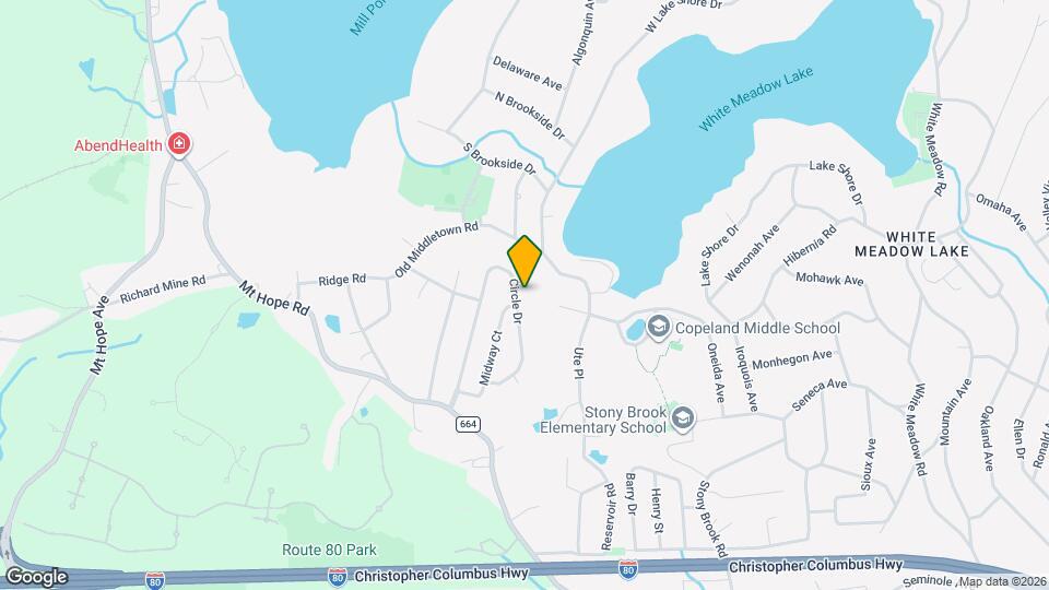 61 Circle Dr Map and Location Details