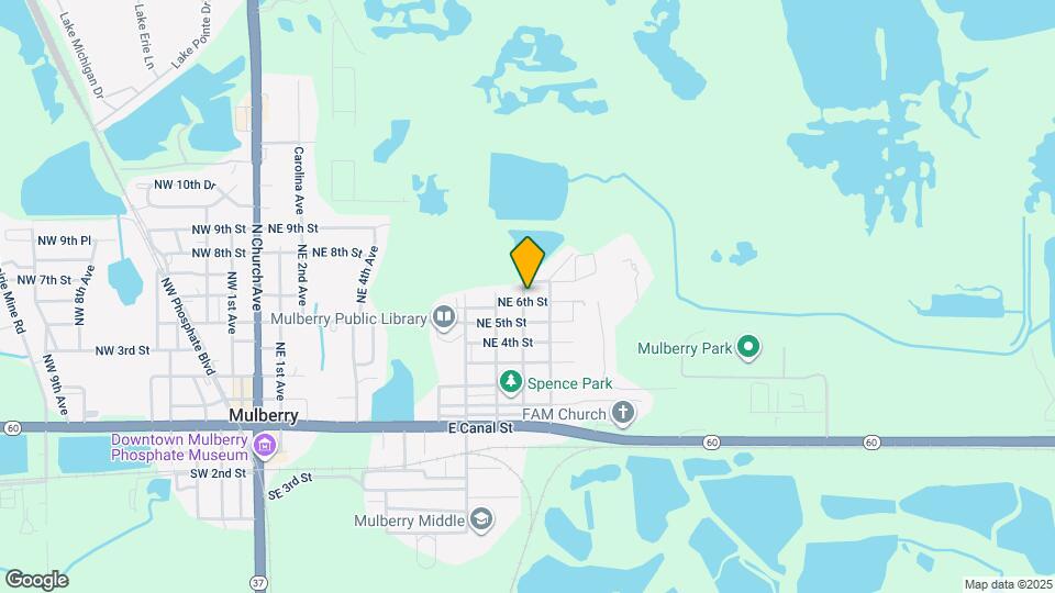 701 NE 11th Ave Map and Location Details