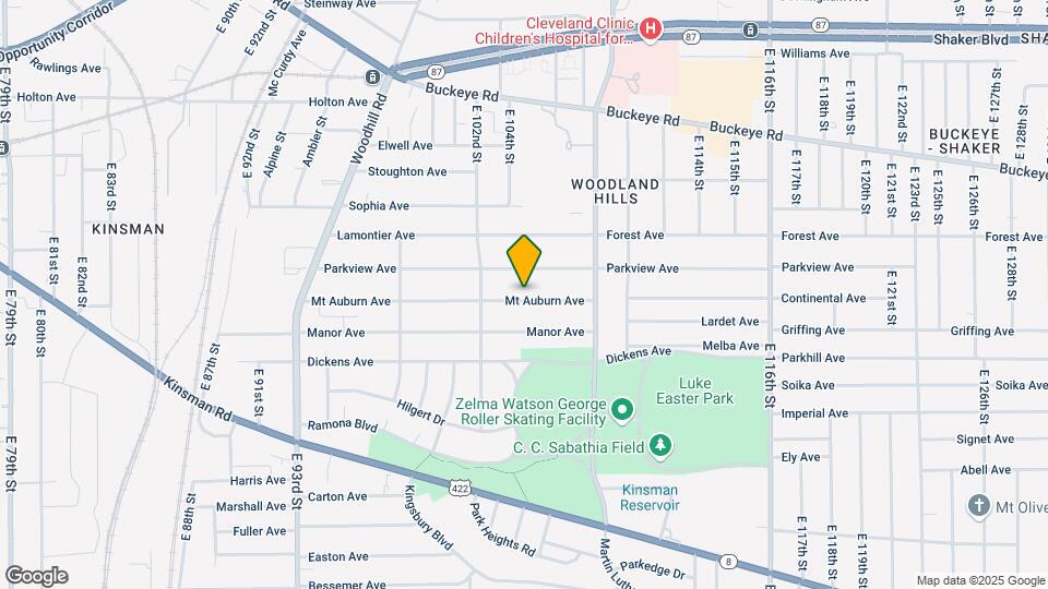 10413 Mt Auburn Ave Map and Location Details