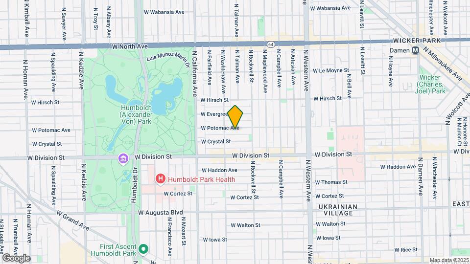 2639 W Potomac Ave, Unit M07B Mapa y Detalles de la Ubicación