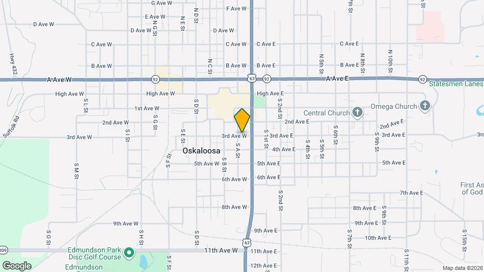 112 3rd Ave W Rentals in Oskaloosa, IA