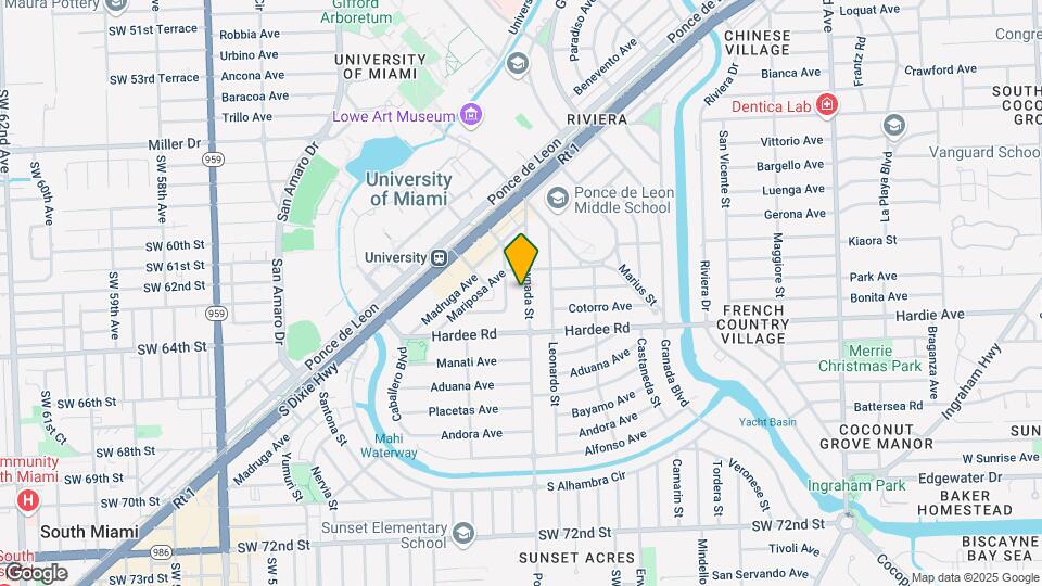 5920 Maynada St Mapa y Detalles de la Ubicación