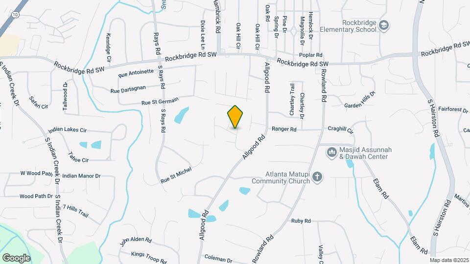 4346 Crestridge Ln Map and Location Details