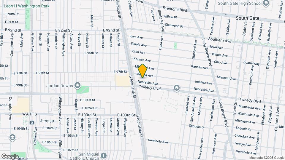 2531 Nebraska Ave, Unit A Map and Location Details
