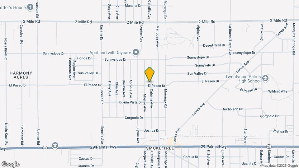 71996 El Paseo Dr Map and Location Details
