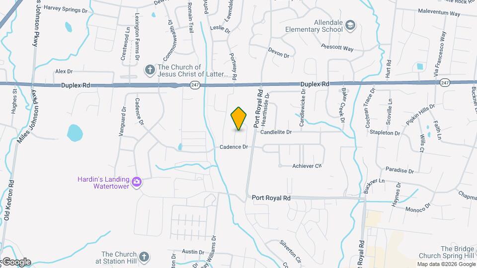 1041 Lonergan Cir Mapa y Detalles de la Ubicación