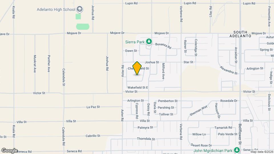 10607 Moorefield Cir Map and Location Details