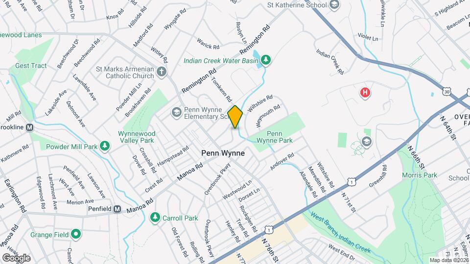 1358 Indian Creek Dr Map and Location Details