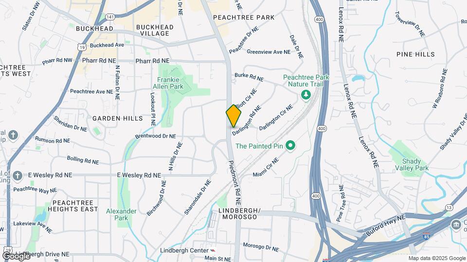 610 Darlington Rd NE Map and Location Details