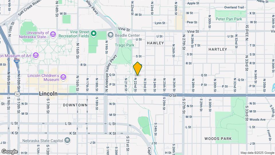 230 N 22nd St Map and Location Details