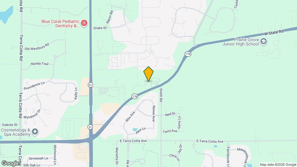 1135 White Oak Cir Map and Location Details