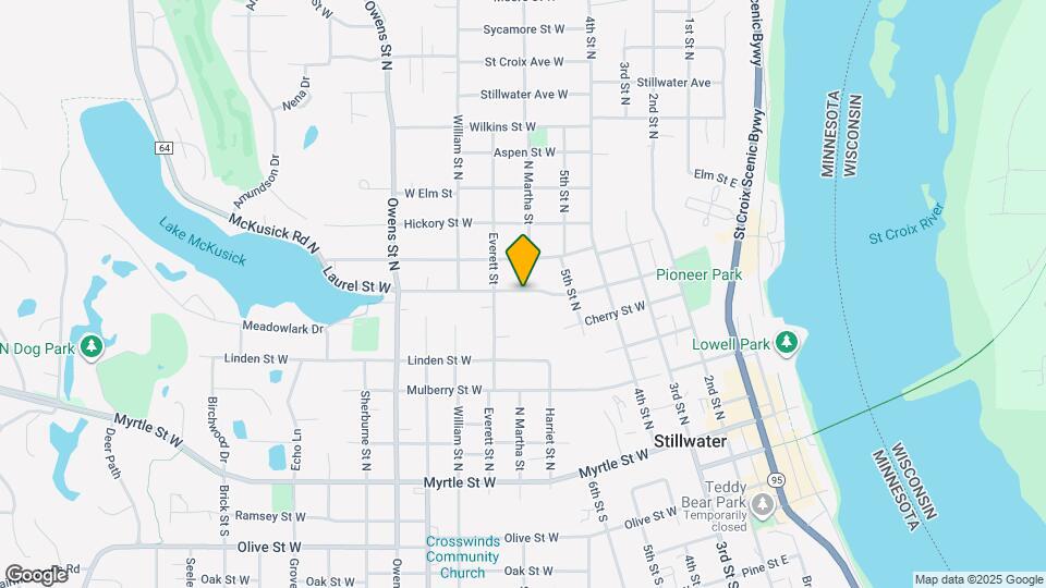 401 Laurel St W, Unit 2 (Upper) Map and Location Details